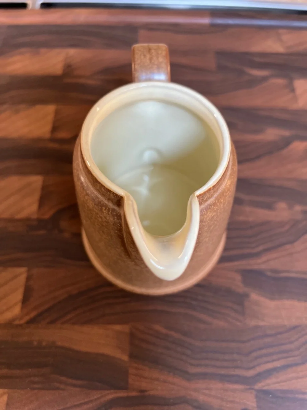 Vintage Denby Langley Energy Stoneware Creamer Jug in Cinnamon